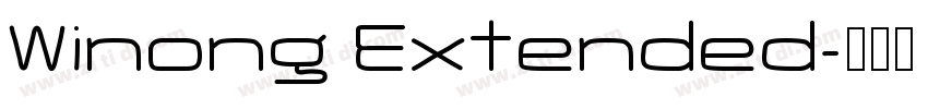Winong Extended字体转换
